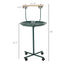 48" Rolling T-Stand Bird Training Activity Playground With Perch