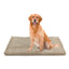 Premium Plush Dog Bed With Removable Washable Cover - All-Season Anti-Slip Pet Mat For Dogs & Cats, Indoor Outdoor Use In Crate, Kennel & Home - Ultra Soft Warmth For Year-Round Comfort