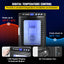 Black Reptile Incubator 25L Scientific Lab Incubator Digital Incubator Cooling And Heating 5-42°C Reptile Egg Incubator 12V/110V Work For Small Reptiles