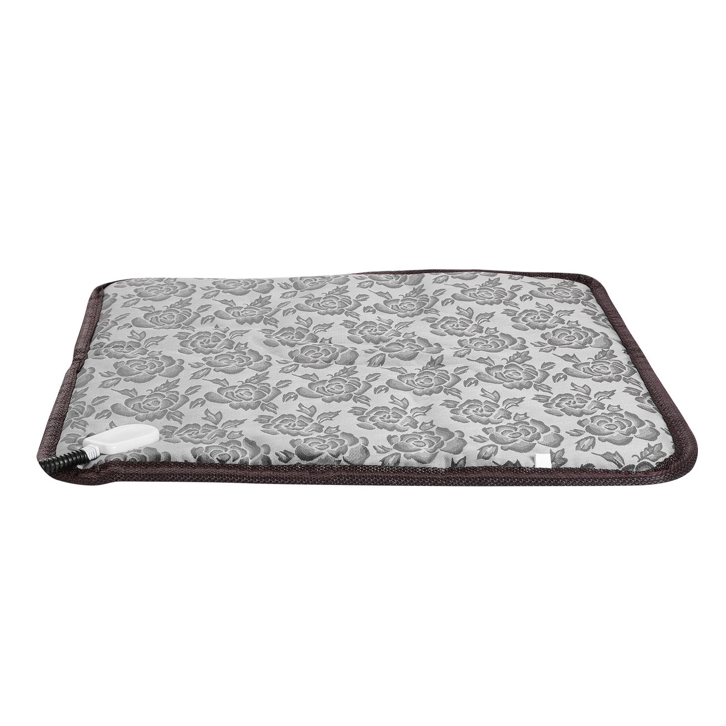 1Pc Pet Heating Pad Dog Cat Electric Heating Mat Waterproof Adjustable Warming Blanket With Chew Resistant Steel Cord Case