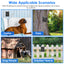1Pc Ultrasonic Anti Barking Device Indoor Outdoor Dog Bark Control With 3 Frequency Levels Max 32.8Feet Sensing Distance For Most Dog Sizes