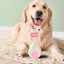 4pcs Cute Latex Dog Chew Toys With Sound, Interactive Biting Toys For Dental Health, Puppy Teething Pet Supplies