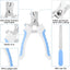 7pcs Pet Grooming Kit, Self-Cleaning Brush Shedding Kit With Nail Clipper, Flea Comb, Shampoo Bath Brush, Finger Toothbrush