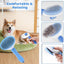 7pcs Pet Grooming Kit, Self-Cleaning Brush Shedding Kit With Nail Clipper, Flea Comb, Shampoo Bath Brush, Finger Toothbrush