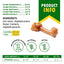 Dog Peanut Butter Bones With Cranberry Rawhide Free Chew Treats Pet Natural Mini & Big Organic Snacks Healthy Collagen & Bulk Best Chews For Small & Large Dogs