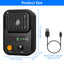 Black-Green Color Options -- 1Pc Ultrasonic Anti-Barking Device Rechargeable Auto Dog Bark Control Deterrent Box Training Device IPX4 Waterproof With 3 Frequency Max 32.8Feet Sensing Distance For Most